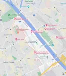 Quartier Paris rive gauche