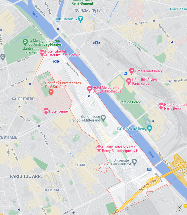 Quartier Paris rive gauche