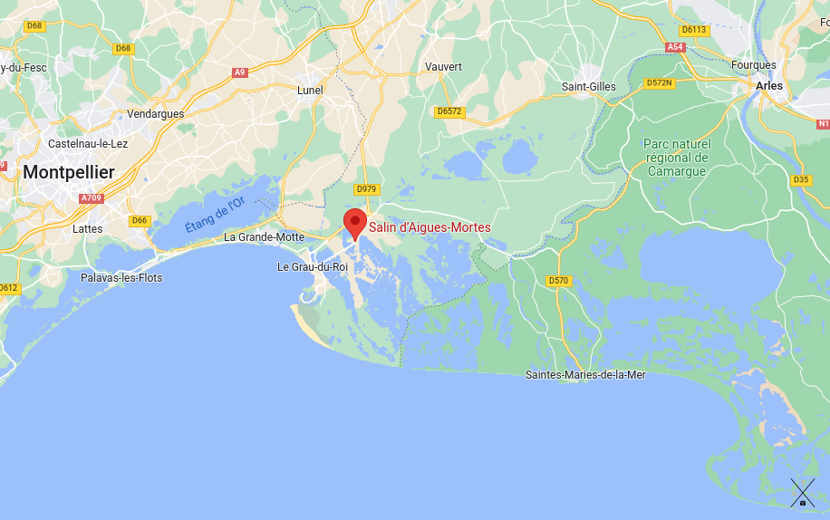 Les salins d’Aigues-Mortes, septembre 2022