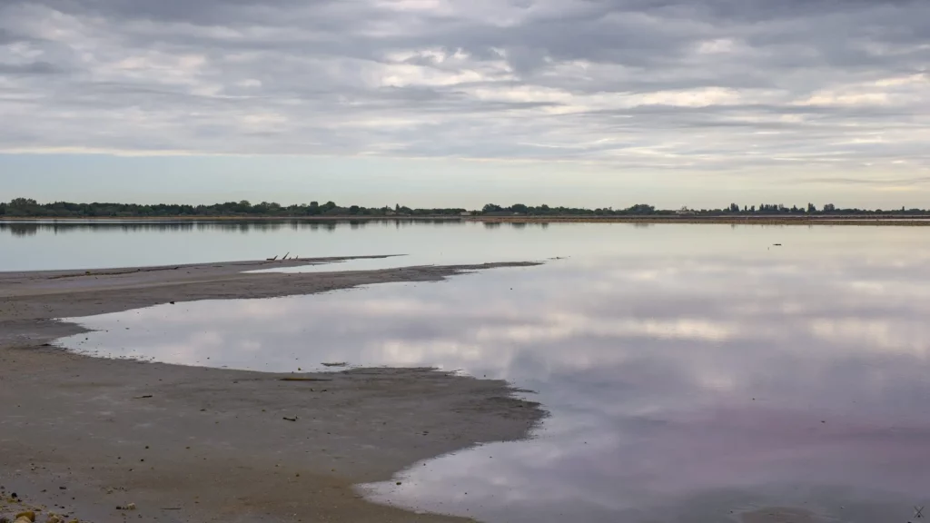 Les salins d’Aigues-Mortes, septembre 2022