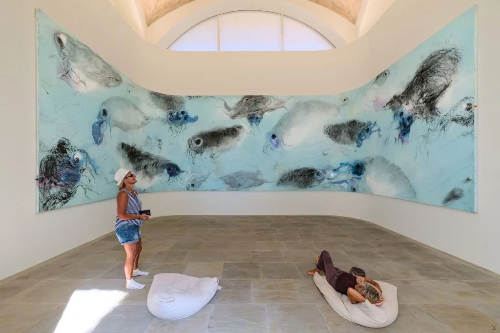 La villa Carmignac, octobre 2022