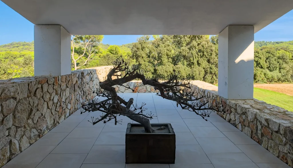 La villa Carmignac, octobre 2022