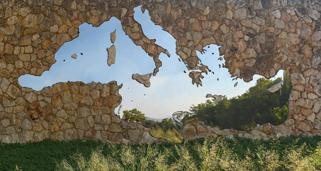 La villa Carmignac, octobre 2022