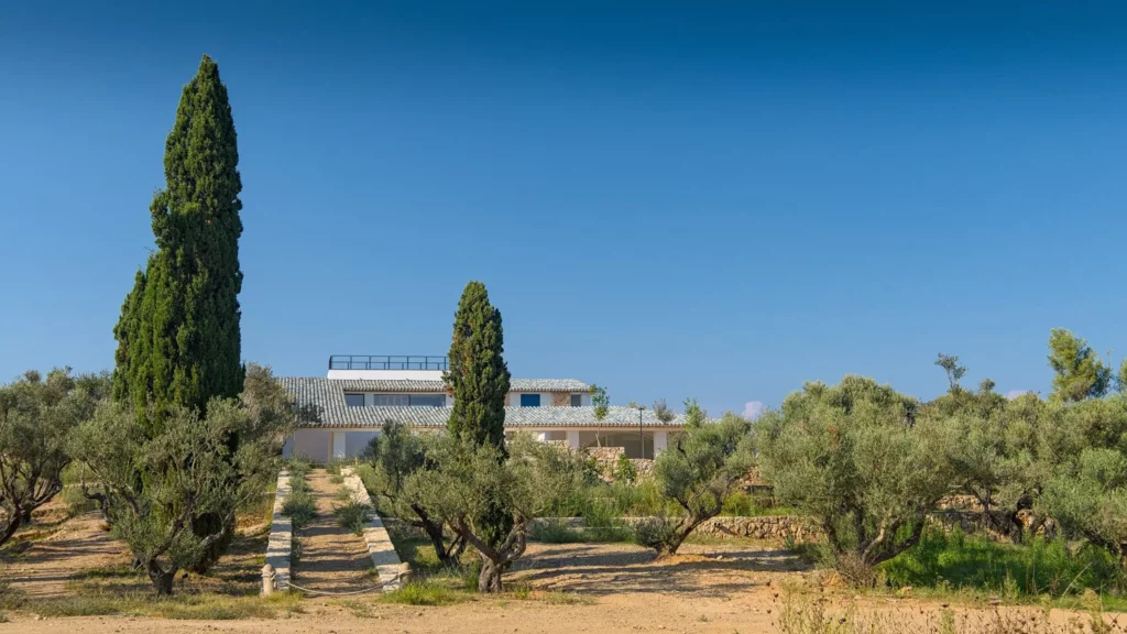 La villa Carmignac, octobre 2022