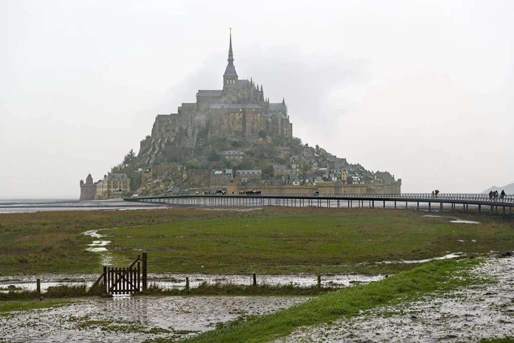 Le Mont-Saint-Michel, décembre 2022