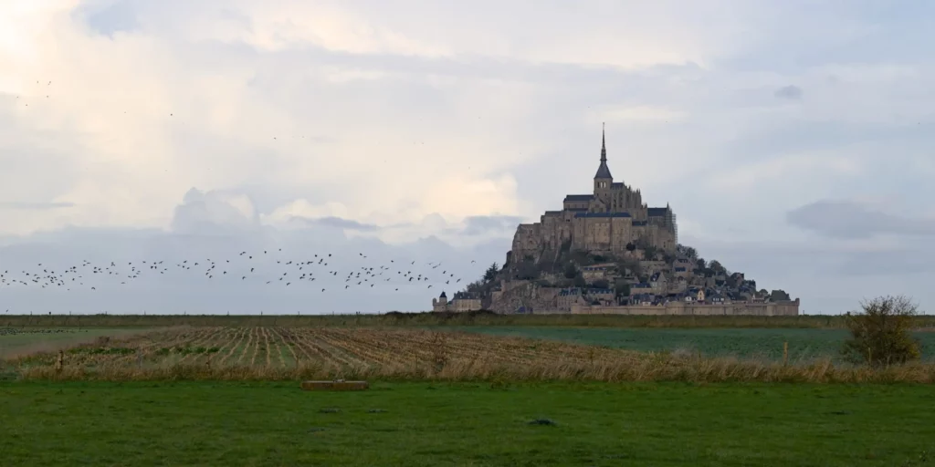 Le Mont-Saint-Michel, décembre 2022