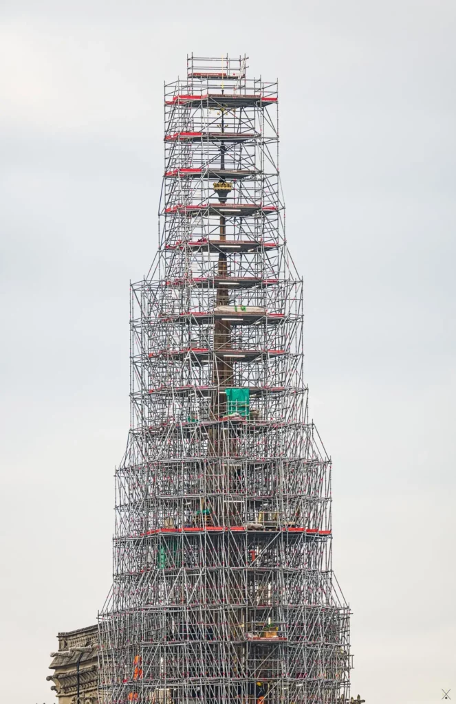 Chantier de Notre-Dame, décembre 2023
